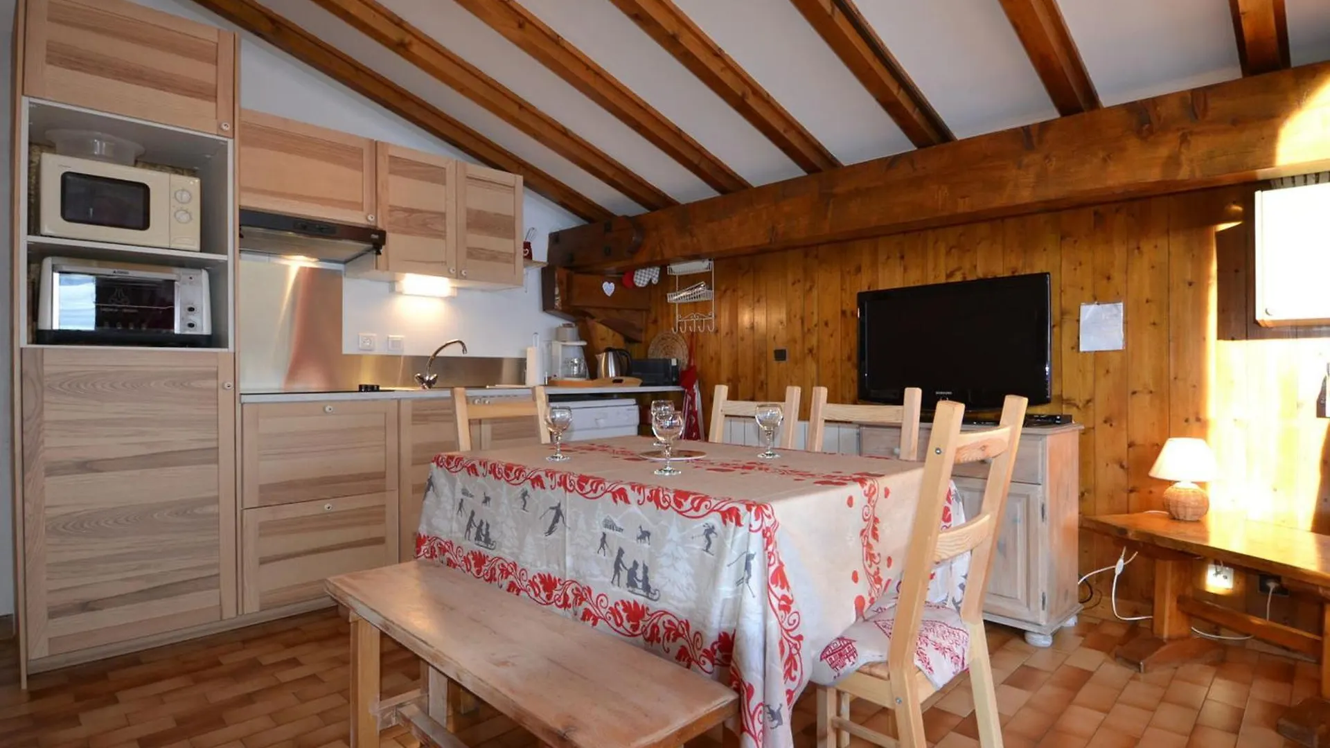 Charmant Appart 4/5 Pers Au Pied Des Pistes Avec Balcon, Wifi, Parking, Animaux Ok - Fr-1-505-65 圣母贝莱克